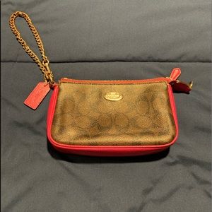 Coach wristlet